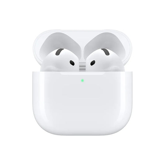 Apple AirPods 4 Wireless Earbuds, Bluetooth Headphones, with Active Noise Cancellation, Adaptive Audio, Transparency Mode, Personalized Spatial Audio, USB-C Charging Case, Wireless Charging, H2 Chip